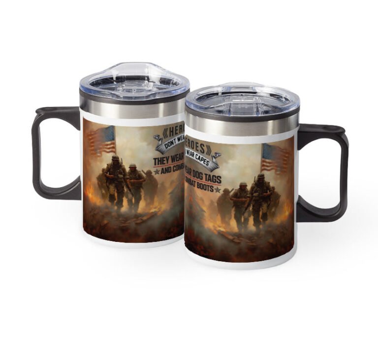 Heroes Don’t Wear Caps Mug