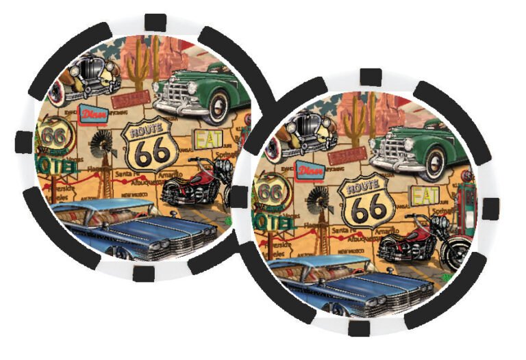 Rt 66 Vintage Poker