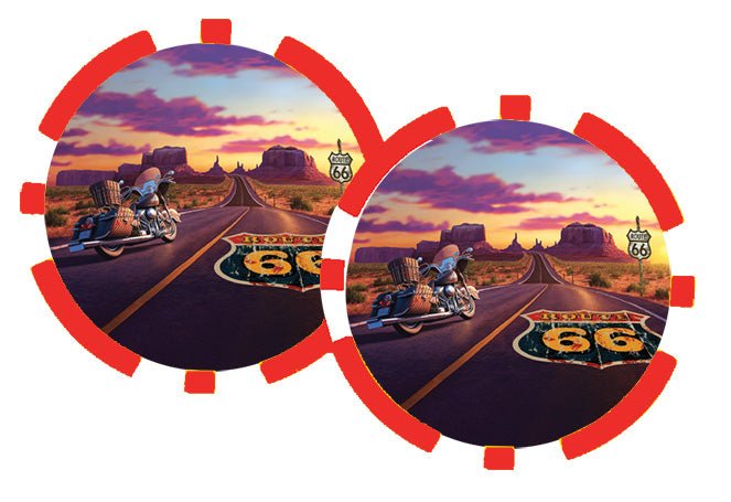 Route 66 Harley Poker