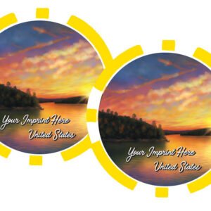 Orange Sunset Poker