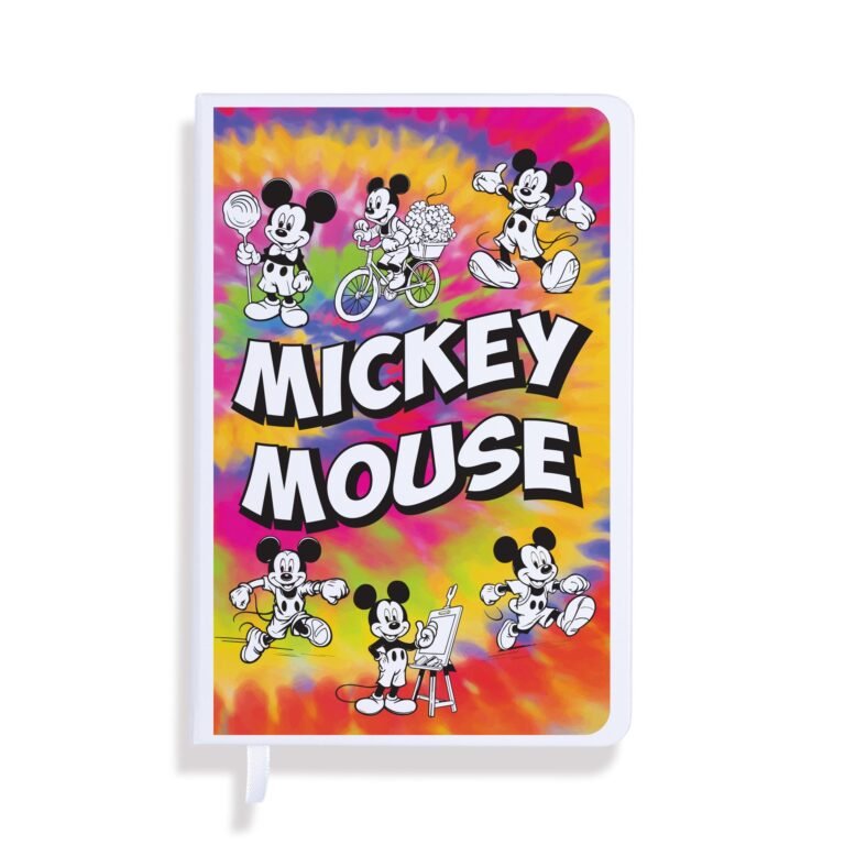 Mickey Mouse Tie-Dye Journal